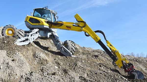 Крокуючий екскаватор-павук