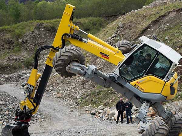 Крокуючий екскаватор-павук
