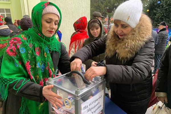 Гребінка. Радуйся, земле, коляда іде, Україні перемогу несе