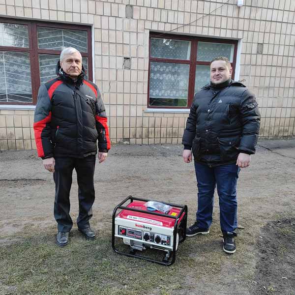 Гребінківська міська рада отримала три генератори