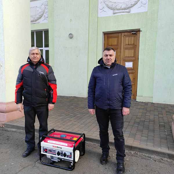 Гребінківська міська рада отримала три генератори