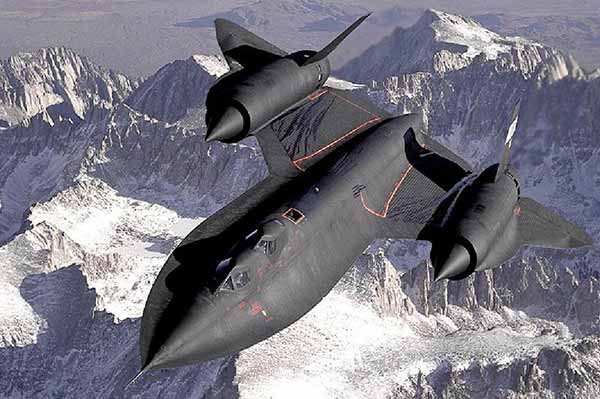 Літак - розвідник SR-71 Blackbird Літак - розвідник SR-71 Blackbird