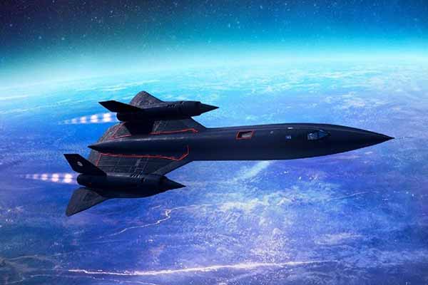Літак - розвідник SR-71 Blackbird Літак - розвідник SR-71 Blackbird