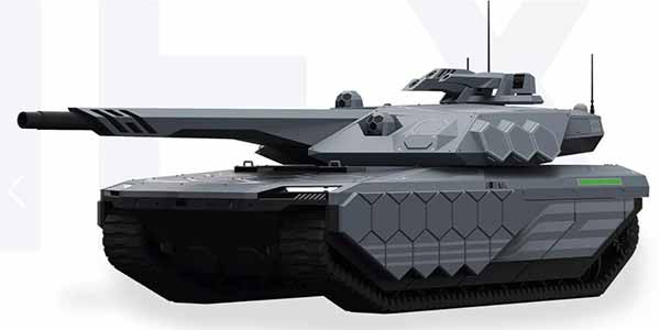 Безпілотний танк-невидимка Main Battle Tank