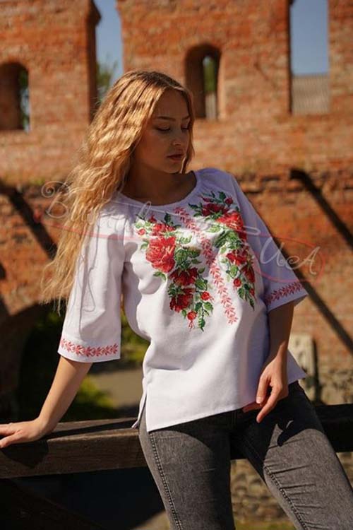 женская вышиванка