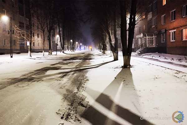 Зима в Гребінці