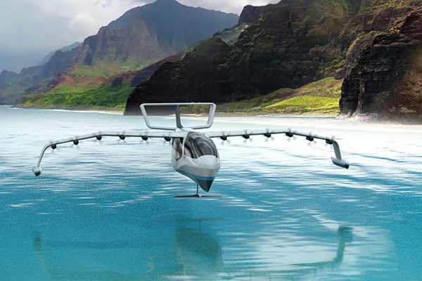 Seaglider, екраноплан на підводних крилах
