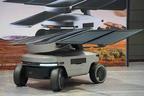 Сонячний, автономний генератор Mars Bot