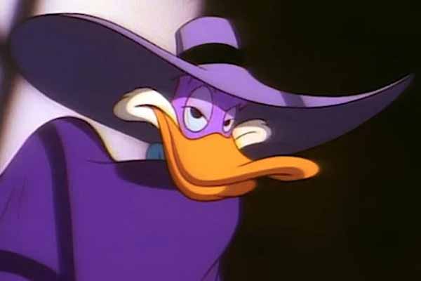 Дарквинг Дак ухмыляется Дарквинг Дак ухмыляется