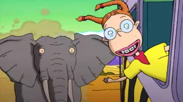 Элиза Торнберри со слоном Элиза Торнберри со слоном