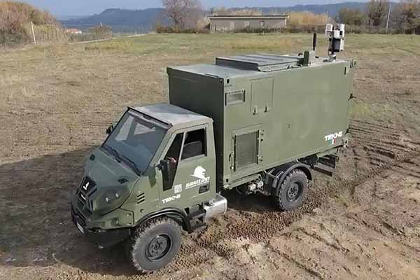 Спецвантажівка радіоелектронної боротьби на шасі автомобіля GRAELION