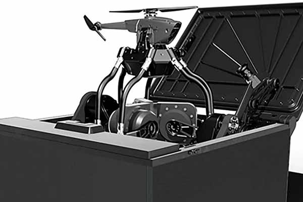 Система Black Recon автономно запускає та ловить дрони Система Black Recon автономно запускає та ловить дрони