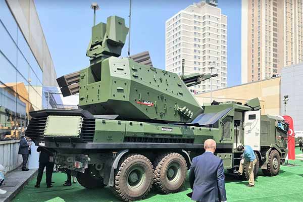 ракетно-артилерійський комплекс GÜRZ для протидії повітряним загрозам