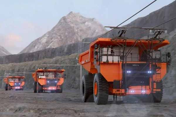 Електричний 244-тонний прототип самоскида