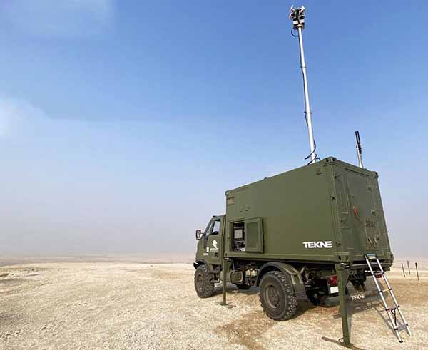 Спецвантажівка радіоелектронної боротьби на шасі автомобіля GRAELION