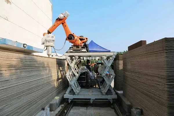 модульний принтер для 3D будівництва доступного житла