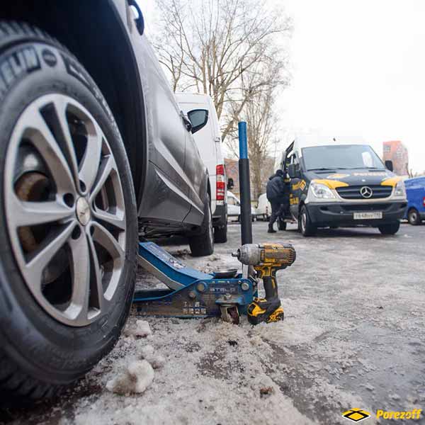 Шиномонтаж автомобиля