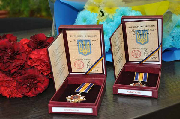 Ордени “За мужність” отримали рідні Героїв Ордени “За мужність” отримали рідні Героїв