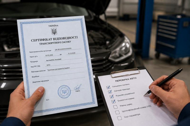 Сертифікація авто в Україні: коли потрібна, як про...