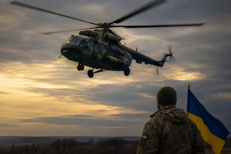 Захищали небо від ворожих дронів: загинув екіпаж вертольота Мі-8