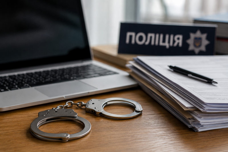 На Полтавщині затримали 69-річного чоловіка, якого підозрюють у продажі зброї через інтернет