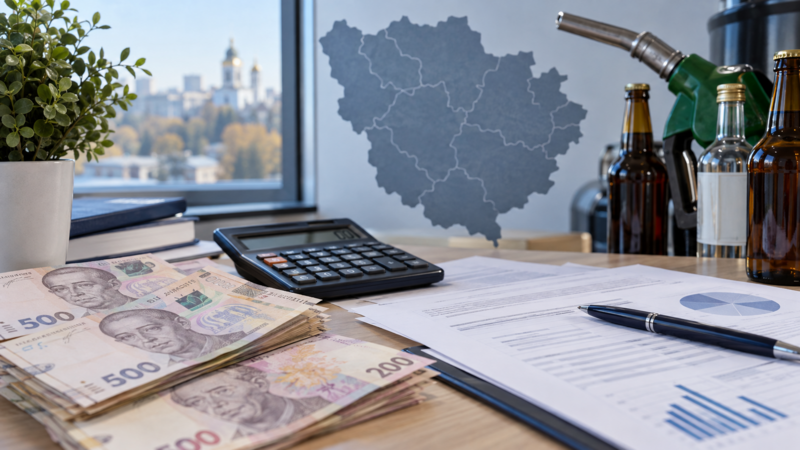 Платники Полтавщини перерахували до бюджетів 265,2 млн грн акцизного податку
