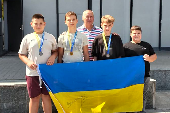 Юні борці з Лубен вибороли три медалі чемпіонату Полтавської області