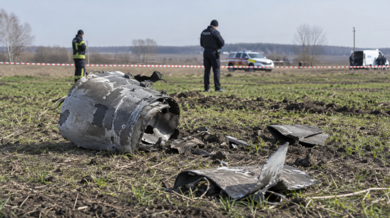 У Лубенському районі впали уламки російської ракети: що відомо про наслідки