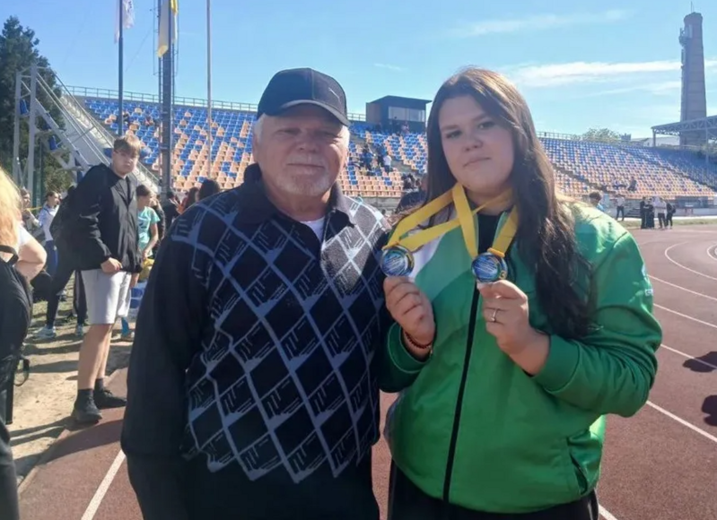 Юна легкоатлетка з Полтавщини стала чемпіонкою України