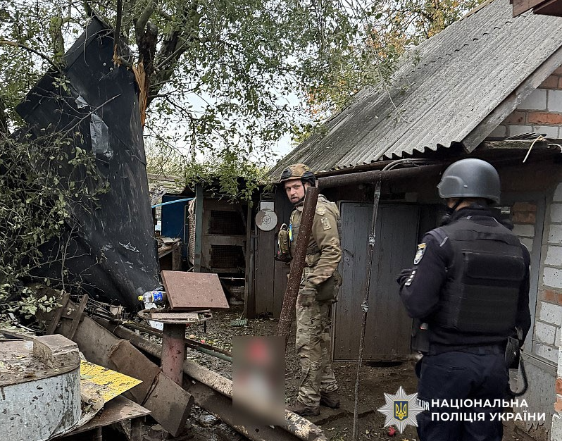 На Лубенщині російський «Шахед» упав на приватне подвір'я: бойова частина не вибухнула