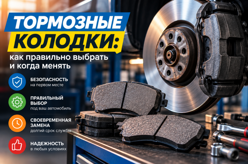 Тормозные колодки: как правильно выбрать и когда н...