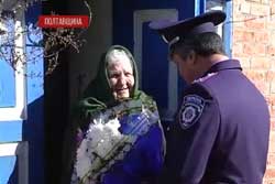  На Полтавщині міліціонери вивели з лісу синю від холоду 87-річну бабцю (ВІДЕО) 