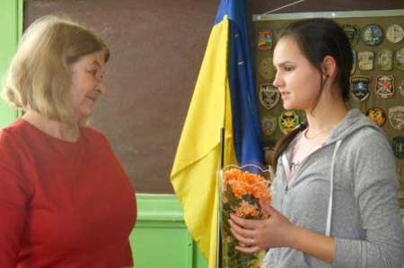 Гребінківська школа №1: День українського добровольця