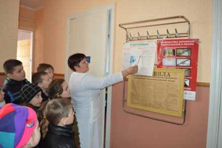 Майорщинська школа: Місячник боротьби з туберкульозом