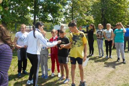 Гребінківська школа №1: Військово-патріотичне змагання "Джура"