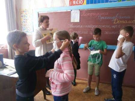 Гребінківська школа №1: День цивільної оборони