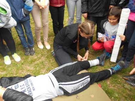 Гребінківська школа №1: День цивільної оборони