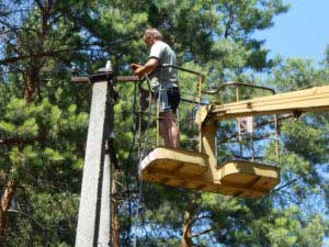 Благоустрій території, підготовка до мото-рок-фестивалю «Небеса»