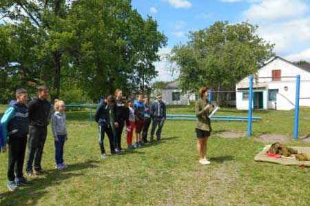 Гребінківська школа №1: День цивільної оборони