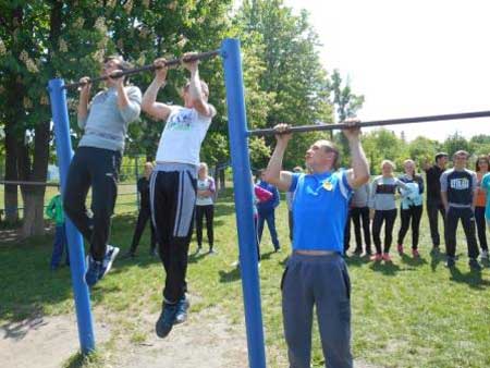 Гребінківська школа №1: Військово-патріотичне змагання "Джура"