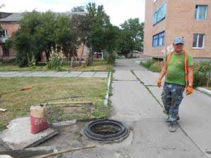 Ремонт горловин, заміна каналізаційних люків