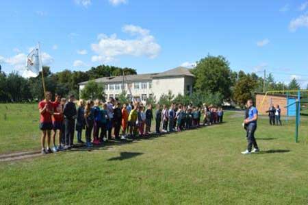 Майорщинська школа: Олімпійський урок