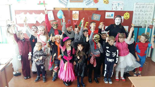 Хелловін уТарасівській школі (Гребінківщина)