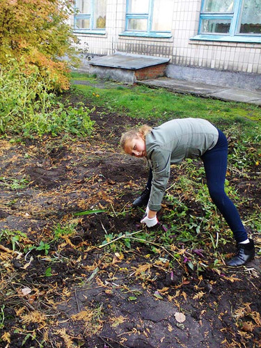 Тарасівська школа: осінній місячник з благоустрою