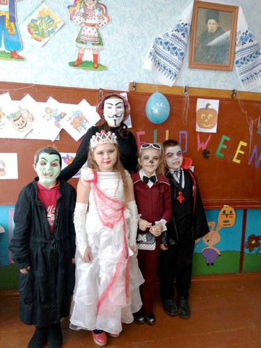 Хелловін уТарасівській школі (Гребінківщина)