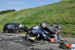  На Полтавщині в дорожньо-транспортній пригоді загинуло троє людей (<b>ФОТО</b>) 