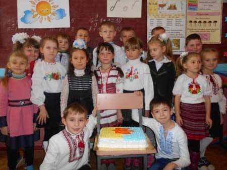 Гребінківська школа №1: До Дня Збройних сил України