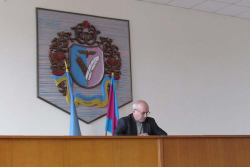 Голова Гребінківської райдержадміністрації Віталій Роспопов Голова Гребінківської райдержадміністрації Віталій Роспопов