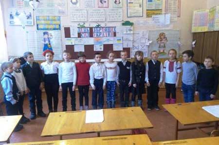 Гребінківська школа №2: День збройних сил Украіни