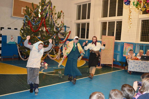 Майорщинська школа: Новорічне свято